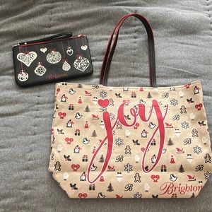 NWOT Brighton Christmas bag set.